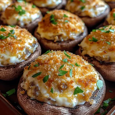 Creamy Dream Stuffed Mushrooms Recipe