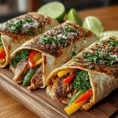 Chicken & Veggie Delight Wraps Recipe