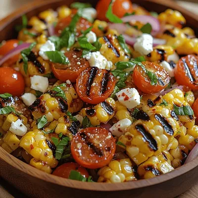 Grilled Corn Salad with Feta & Basil Bliss: The Ultimate Guide