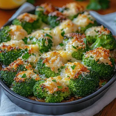 Garlic Parmesan Roasted Broccoli: A Flavorful and Nutritious Side Dish