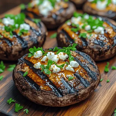 Savory Grilled Portobello Delights: A Flavorful Journey into Deliciousness