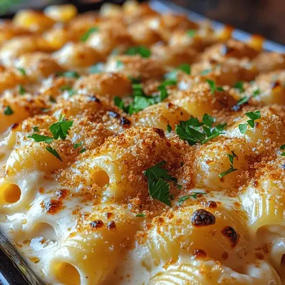 Cheesy Trinity Macaroni & Cheese