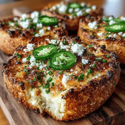 Mini Jalapeño Popper Flatbreads