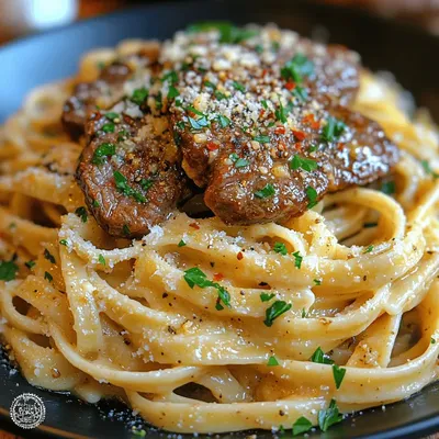Garlic Butter Beef Pasta: A Culinary Delight