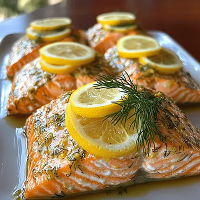 Lemon-Dill Baked Salmon Delight: A Flavorful and Healthy Recipe