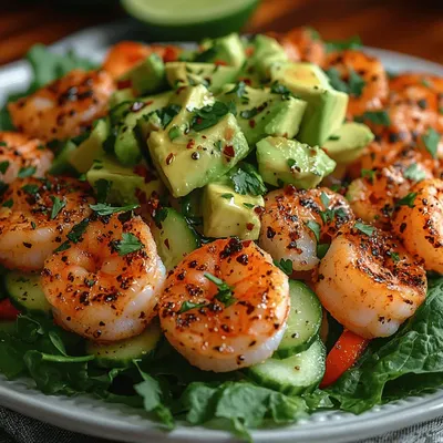 Crispy Cucumber Shrimp Delight Recipe