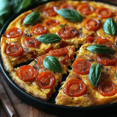 Sunshine Tomato Basil Frittata