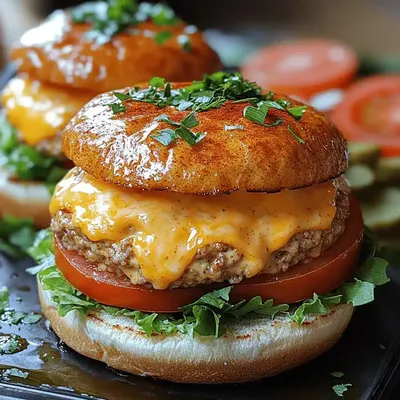 Cheddar-Stuffed Ground Chicken Patty: A Delicious and Satisfying Meal