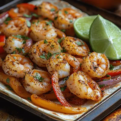 Sizzling Sheet Pan Shrimp Fajitas: A Flavorful and Convenient Dinner Option