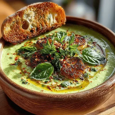 Creamy Zucchini Bliss Soup: A Culinary Delight