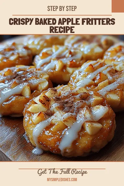 Crispy Baked Apple Fritters Recipe