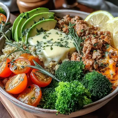 Savory Herb Butter Turkey Bowls