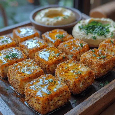 Crunchy Pita Crusted Tofu Bites: A Delicious Plant-Based Delight