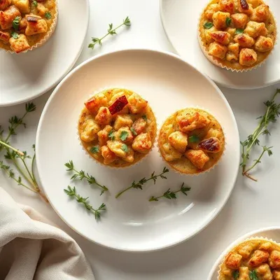 Stuffing Muffin Cups
