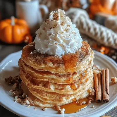 Warm & Cozy Pumpkin Spice Pancakes in a Snap