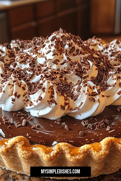 Grandma’s Decadent Chocolate Pie: A Timeless Treat