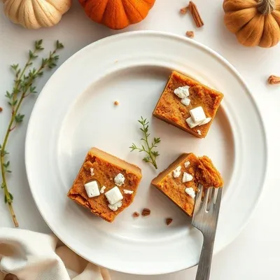 Pumpkin Pie Cookie Bars Deluxe
