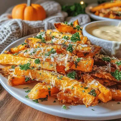 Crispy Pumpkin Parmesan Baked Fries: A Delicious Fall Treat