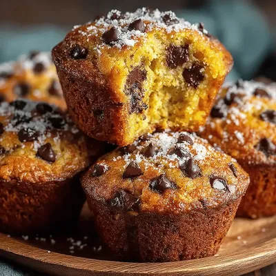 Pumpkin Chocolate Chip Breakfast Muffins