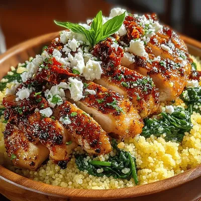 Sun-Dried Tomato Chicken Couscous Recipe