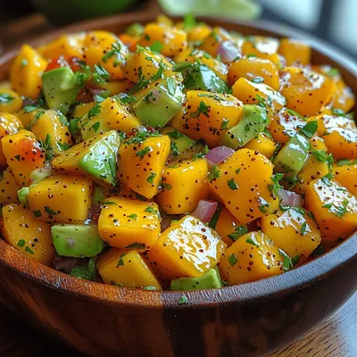 Tropical Tango Mango Avocado Salsa Recipe