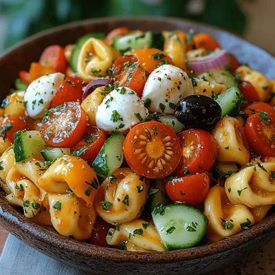 Italian Tortellini Pasta Salad: A Fresh Take on Classic Italian Flavors
