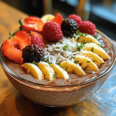 Decadent Delight: Guilt-Free Chocolate Chia Pudding