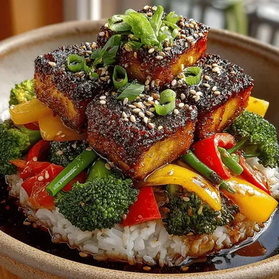 Teriyaki Bliss: Crockpot Tofu & Veggie Delight