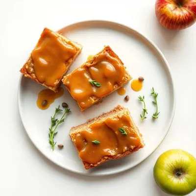 Caramel Apple Bread Bars