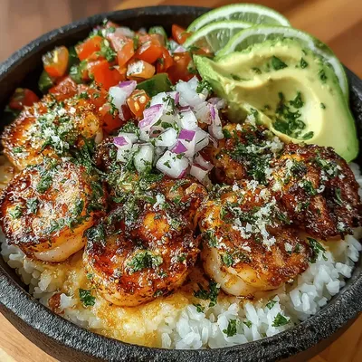 Zesty Lime Shrimp & Coconut Rice Bowls