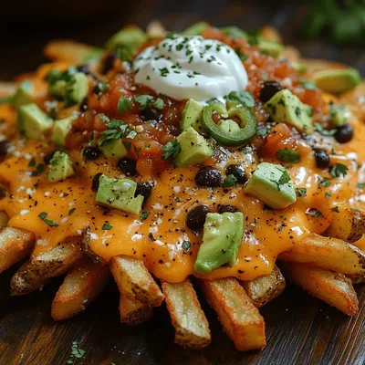 Crunchy Loaded Nacho Fries: A Delicious Snack or Meal Option