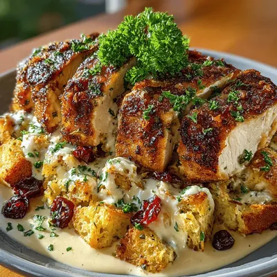 Autumn Harvest Chicken & Stuffing Recipe