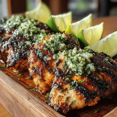 Zesty Cilantro Lime Grilled Chicken Breasts