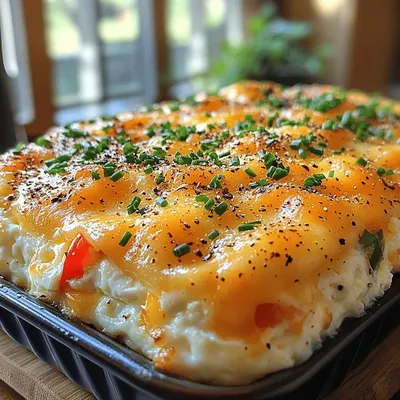 Cheesy Protein-Packed Cottage Cheese Egg Bake
