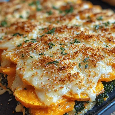 Sweet Potato & Kale Gratin: A Hearty Comfort Food Delight