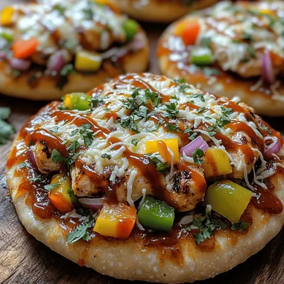 BBQ Bliss Chicken Flatbread Recipe
