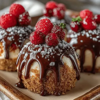 Raspberry Heaven Cheesecake Bombs: Recipe Completion and Serving Suggestions