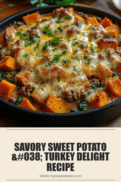 Savory Sweet Potato & Turkey Delight Recipe