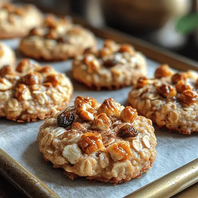 Spiced Chai Oat Breakfast Cookies