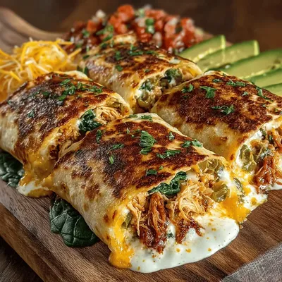 Spicy Hatch Chili Chicken Snack Wraps