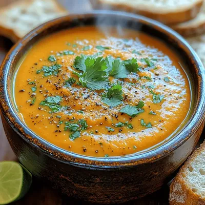 Creamy Carrot Ginger Delight: A Comforting Recipe for Every Occasion