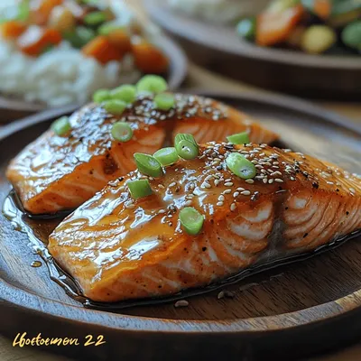 Sweet Glazed Salmon Delight: A Flavorful Recipe for Every Occasion