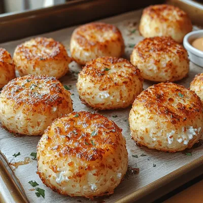 Cheesy Crunch Cottage Cheese Tots Recipe