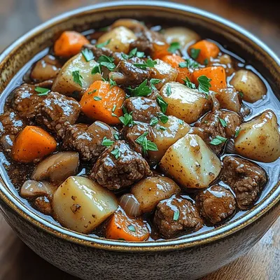 Slow Cooker Balsamic Beef Stew: A Comforting Culinary Delight