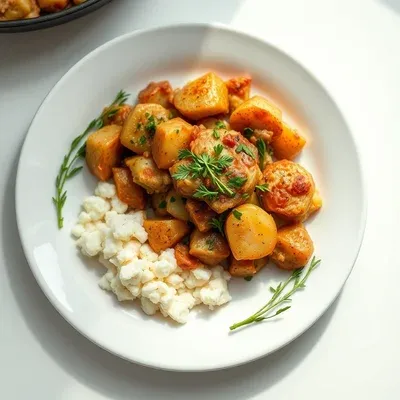 Turkey & Potato Skillet Bake
