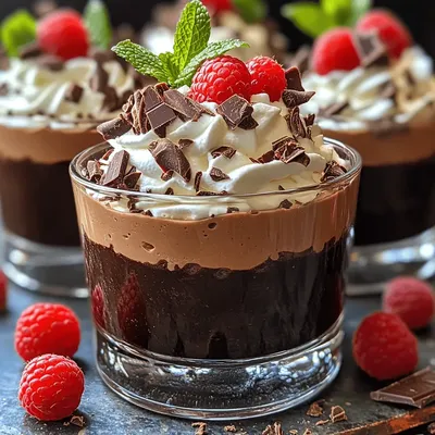 Decadent Chocolate Mousse Parfaits: An Indulgent Experience