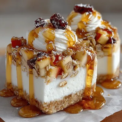 Apple Cinnamon Frozen Yogurt Bars