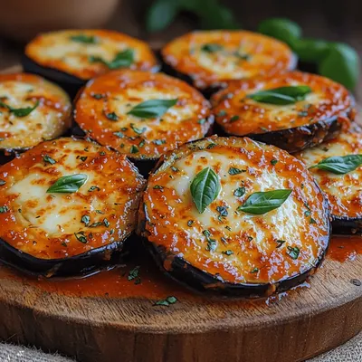 Crunchy Air-Fryer Eggplant Parmesan Discs: A Deliciously Healthy Twist