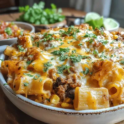 Cheesy Taco Fiesta Pasta