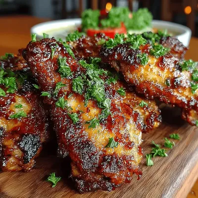 Spicy Apple BBQ Chicken Wings: A Flavorful Journey